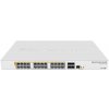 ABCtech MikroTik Cloud Router Switch CRS328-24P-4S+RM, 800MHz CPU, 512MB, 24xGLAN, 4xSFP+cage, ROS L5, PSU,1U Rackmount