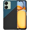Techsuit Carbonite FiberShell puzdro pre Xiaomi Redmi 13C 4G / Redmi 13C 5G / Poco C65 – Blue Pulse
