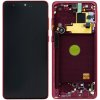 Samsung Galaxy Note 10 Lite (SM-N770F) LCD displej + dotyková plocha + rám červená - originál GH82-22055C, GH82-22193C, GH82-22194C, GH82-22192C