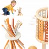 MONTESSORI SPOLOČENSKÁ HRA S FAREBNÝMI DREVENÝMI TYČINKAMI, EDUKAČNÁ HRAČKA