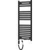 Mexen Uran, elektrické vykurovacie teleso 1200 x 500 mm, 600 W, čierna, W105-1200-500-2600-70