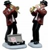Figúrky Lemax 52523 Dvaja jazzmani na snehu