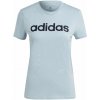Tričko adidas Loungewear Essentials Slim Logo adidas IM2832, bledo modré M