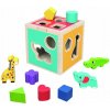 Tooky Toy Drevená Hračka Na Triedenie Edukačná Kocka