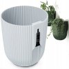 Kvetináč plast biely Prosperplast 14,6 cm x 14,6 x 17,6 cm