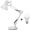 Brilagi | Brilagi - LED Stolná lampa ROMERO 1xE27/10W/230V biela | LEDBG0260