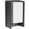 Philips 16352/93/PN Bridge vonkajšie nástenné svietidlo E27 1x42W IP44 antracitové s pohybovým čidlom