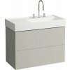 Laufen skříňka pod umyvadlo, se 2 zásuvkami, H4076080336401 Varianta: Oblázkově šedá