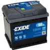 EXIDE EXCELL 12V 50Ah 450A EB500