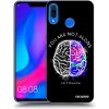 Picasee silikónový čierny obal pre Huawei Nova 3 - Brain - White