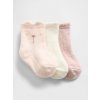 GAP Baby ponožky CashSoft, 3 páry Ružová 12-24M Ružová Ružová