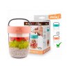 Mixit 2go mini - desiatový box 400 ml (lososový)