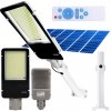 Výkonná 1200W 6500K solárna LED lampa IP66 + diaľkové ovládanie