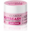 Claresa Soft & Easy stavebný gél na nechty BABY PINK 45 g