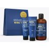 Steve´s Fresh Face All Day Steve's denný hydratačný krém 100 ml + umývací gél na tvár 100 ml + šampón na vlasy a fúzy 250 ml darčeková sada