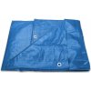 Plachta krycia s okami 8x12 m, 70g/m2 PE modrá