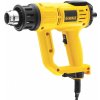 D26414 DeWALT HORKOVZDUŠNÁ PISTOLE 50-600°, 2 000W S DIGITÁLNÍM UKAZATELEM TEPLOTY A PŘÍSLUŠENSTVÍ