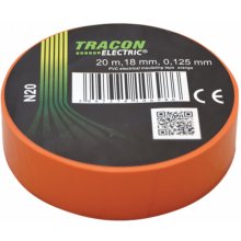 Tracon electric Páska izolačná 20 m x18 mm oranžová