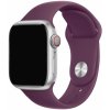 AppleKing silikónový remienok s kratšou a dlhšou prackou pre Apple Watch Ultra 49mm / 46mm / 45mm / 44mm / 42mm - fialový - možnosť vrátiť tovar ZADARMO do 30tich dní