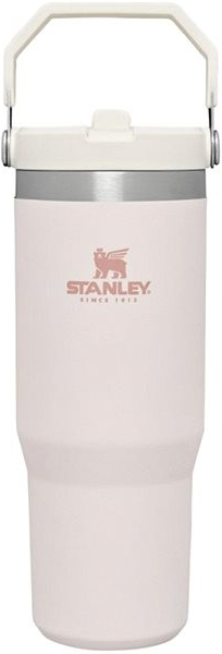 Stanley The Ice Flow Flip Straw Tumbler 890 ml Rose Quartz