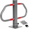 MultiStore DNPL-006 Skladacie parkovacie zábrany 50 cm s kľúčom a reflexnými pruhmi