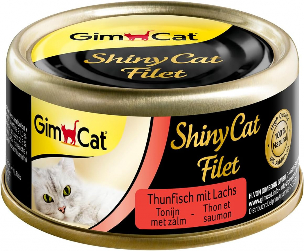 Gimpet Shiny Cat kura papaja 2 x 70 g