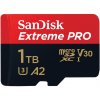 SanDisk Extreme PRO microSDXC 1 TB + SD Adapter 200 MB/s and 140 MB/s A2 C10 V30 UHS-I U3 - SANDISK 214508