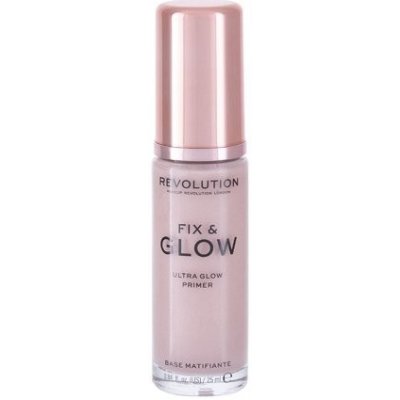Makeup Revolution Fix & Glow Ultra Glow Primer - Rozjasňujúca podkladová báza 25 ml