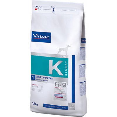 Virbac Veterinary HPM Dog Kidney Support K1 2 x 12 kg