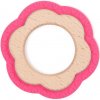 Bo Jungle B Teether Flower Wood Pink růžová