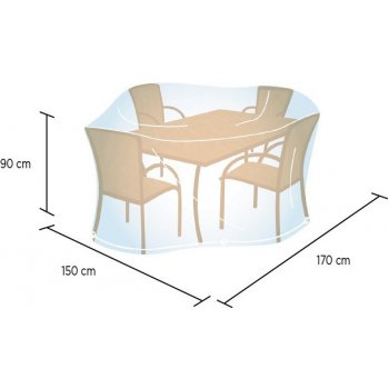 Campingaz Obal na záhradný nábytok Rectangular L - oval