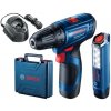 BOSCH GSR 120-LI PROFESSIONAL Akumulátorový vŕtací skrutkovač, 12V 2x2.0Ah 06019G8004