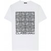 CAVALLI CLASS Graphic White tričko Veľkosť: XXL