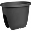 Plastkon Balkónový květináč Balconia OVI na zábradlí 30 cm antracit