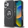 Karl Lagerfeld puzdro plastové Apple iPhone 16 KLHMP16SHMKBKCHK čierne