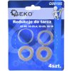 Redukčné krúžky pre pílové kotúče s otvorom 32 mm, súprava 4 ks, Geko G00195