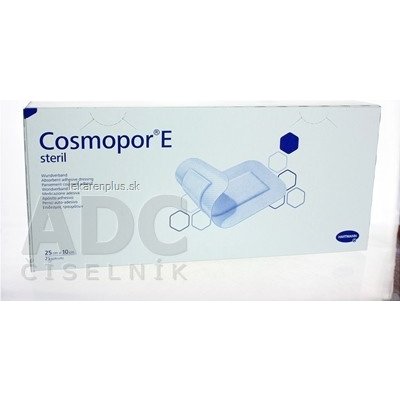 COSMOPOR E STERIL obväz na rany sterilný (25 x 10 cm) 1x25 ks