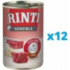 Rinti Sensible hovädzie a ryža 12 x 400 g