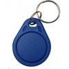 Čip Elatec RFID Unique, prívesok na kľúče, 125 kHz, modrý, Standard Temic/ISO11784/785