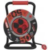 EMOS kábel 230V predlžovací 50m/4Z guma-neoprén, 1,5mm, kovový bubon P084504
