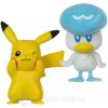 Jazwares Pokémon akčné figúrky Pikachu a Quaxly 5 cm