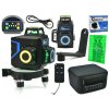 Laser krížový samonivelizačný, presnosť 1,5 mm/5m, dosah 30 m, 360°, 12 lúčov, GEKO