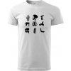 Röntgen - ikony - Klasické pánske tričko vyššej gramáže - 3XL ( Biela )