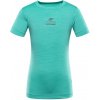 Detské rýchloschnúce tričko ALPINE PRO BASIKO tyrkysová 152-158