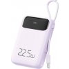 Mcdodo Power Bank MC-3245 10000mAh, 22,5W, s USB-C káblom (fialová)