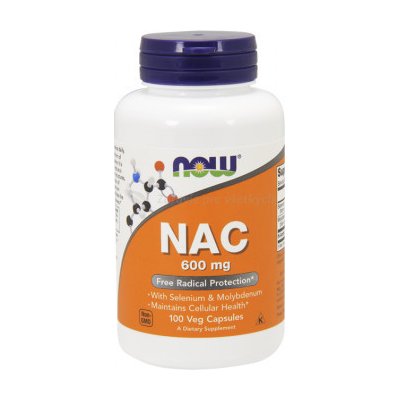 NOW Foods Now Foods NAC 600 mg 100 kapsúl