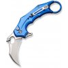 Vega CIVIVI C16016B-2 Incisor II vreckový nôž - karambit 6,6 cm, Satin, bledomodrá, hliník