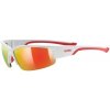 Uvex Brýle Sportstyle 215 White Mat Red/red (8316)