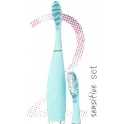 Foreo ISSA™ 2 Sensitive Set Silicone Sonic sonický zubní kartáček odstín mint