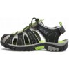 Regatta detské sandále Westshore Jnr čierna/zelená
